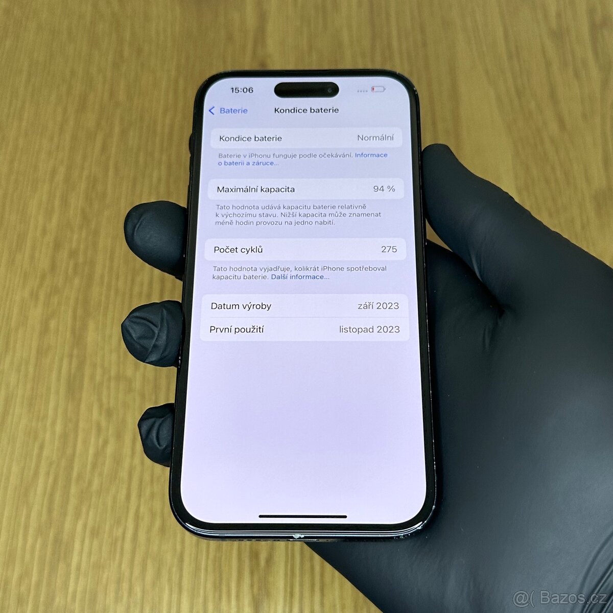 IPhone 15 128GB Black ZÁRUKA - 5