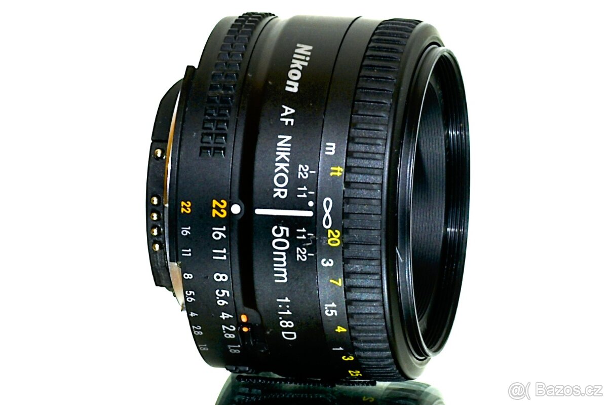 Nikon AF Nikkor 50mm 1,8D NEPOUŽITÝ - 5