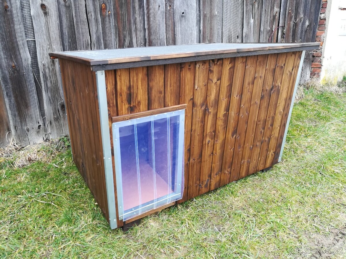 Psí bouda typ CLEAN - Hygienická zateplená bouda pro psa - 5