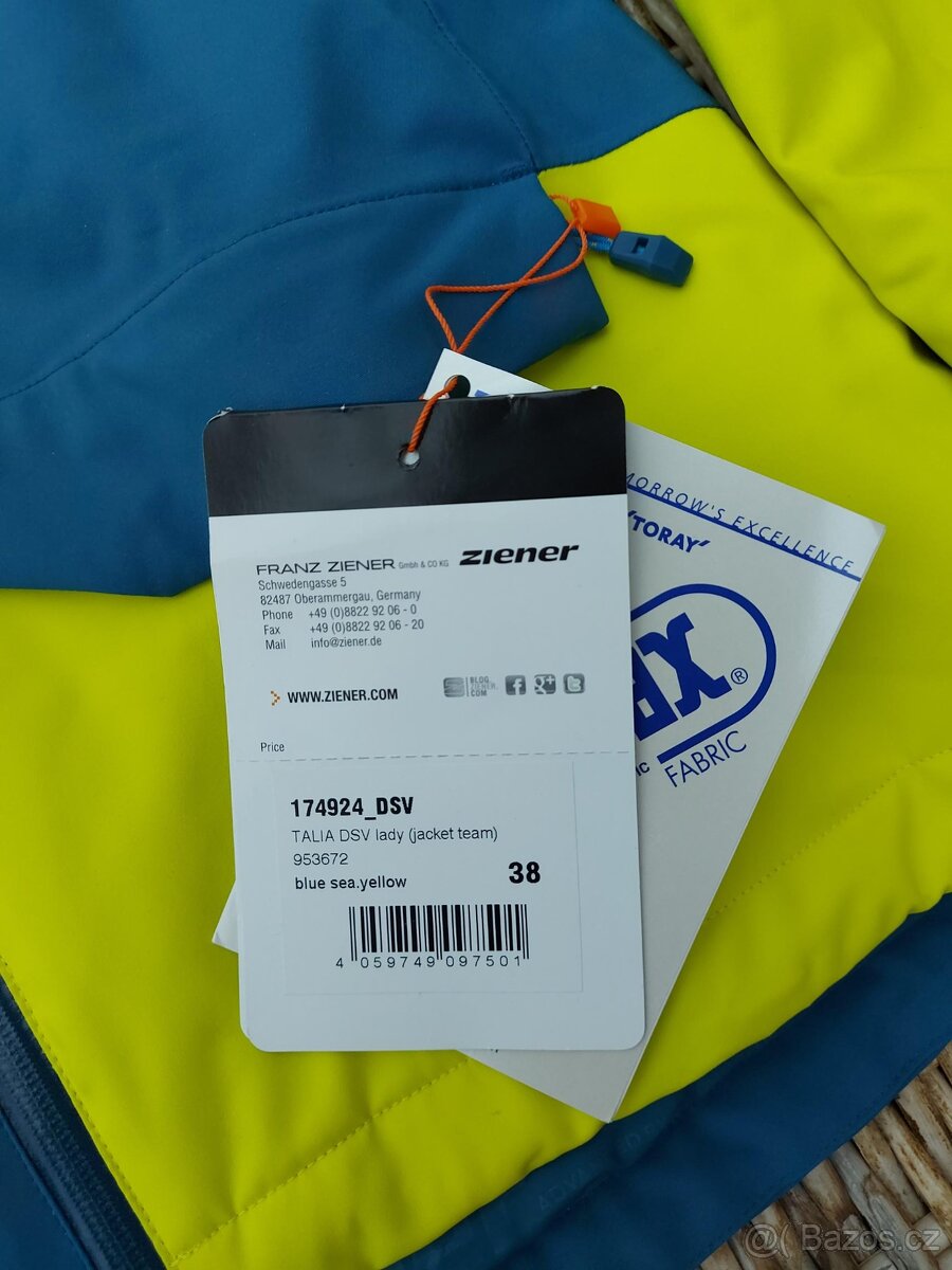Dámská lyžařská souprava Ziener TEAM DSV - vel M - 5