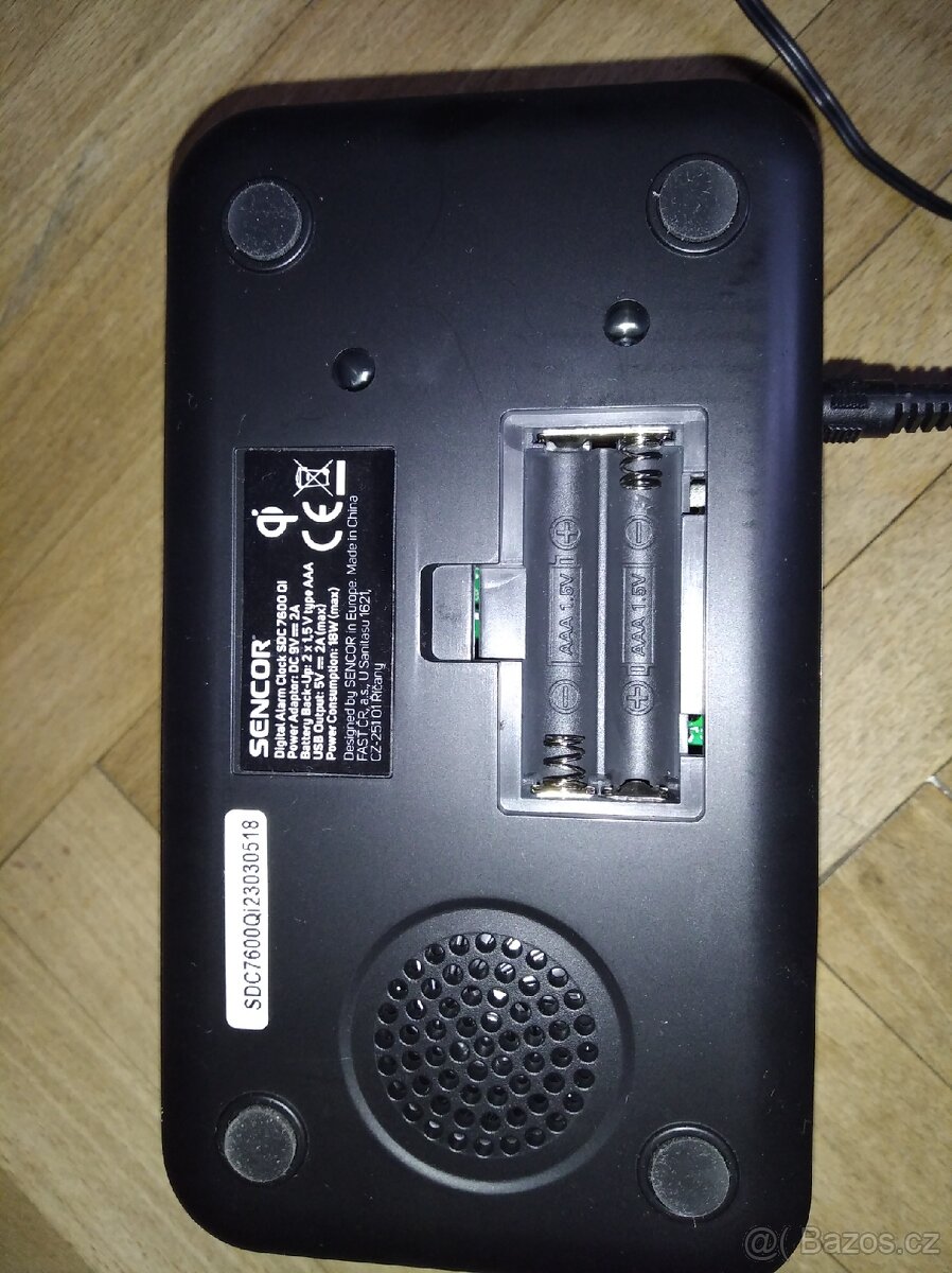 Digitální budík Zn.Sencor SDC 7600 Qi - 5