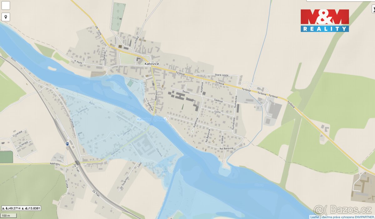 Prodej pozemku k bydlení, 1483 m², Katovice - 5