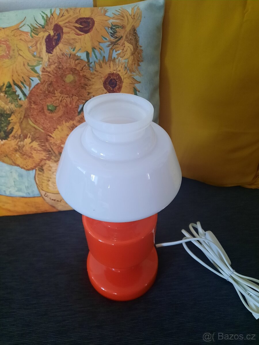 Elegantní retro stolní lampa originál 70léta - 5