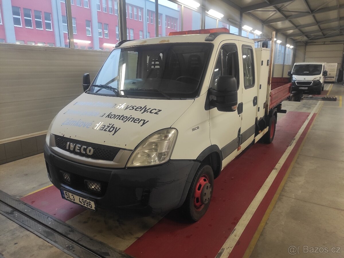 Iveco daily 35c13 sklápěč,nová STK na 2 roky - 5