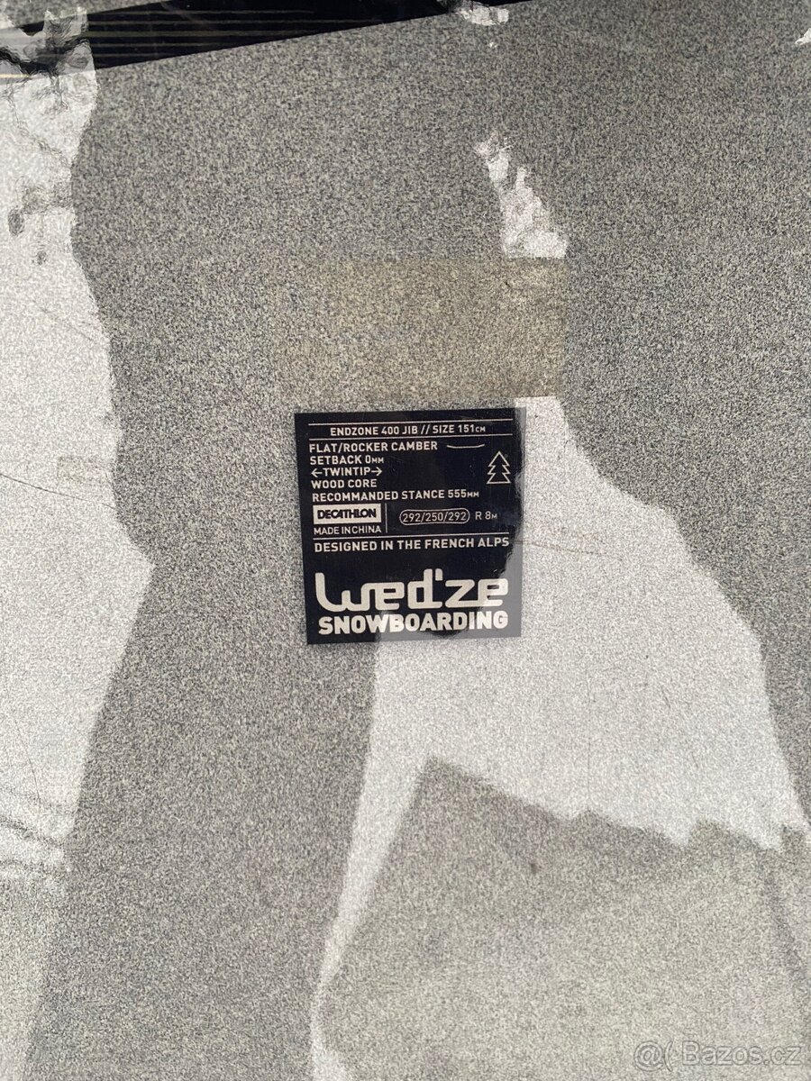 Snowboard WEDZE 151cm - 5