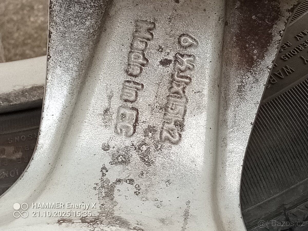 Pneu s ALU ráfky Renault 15" - 5