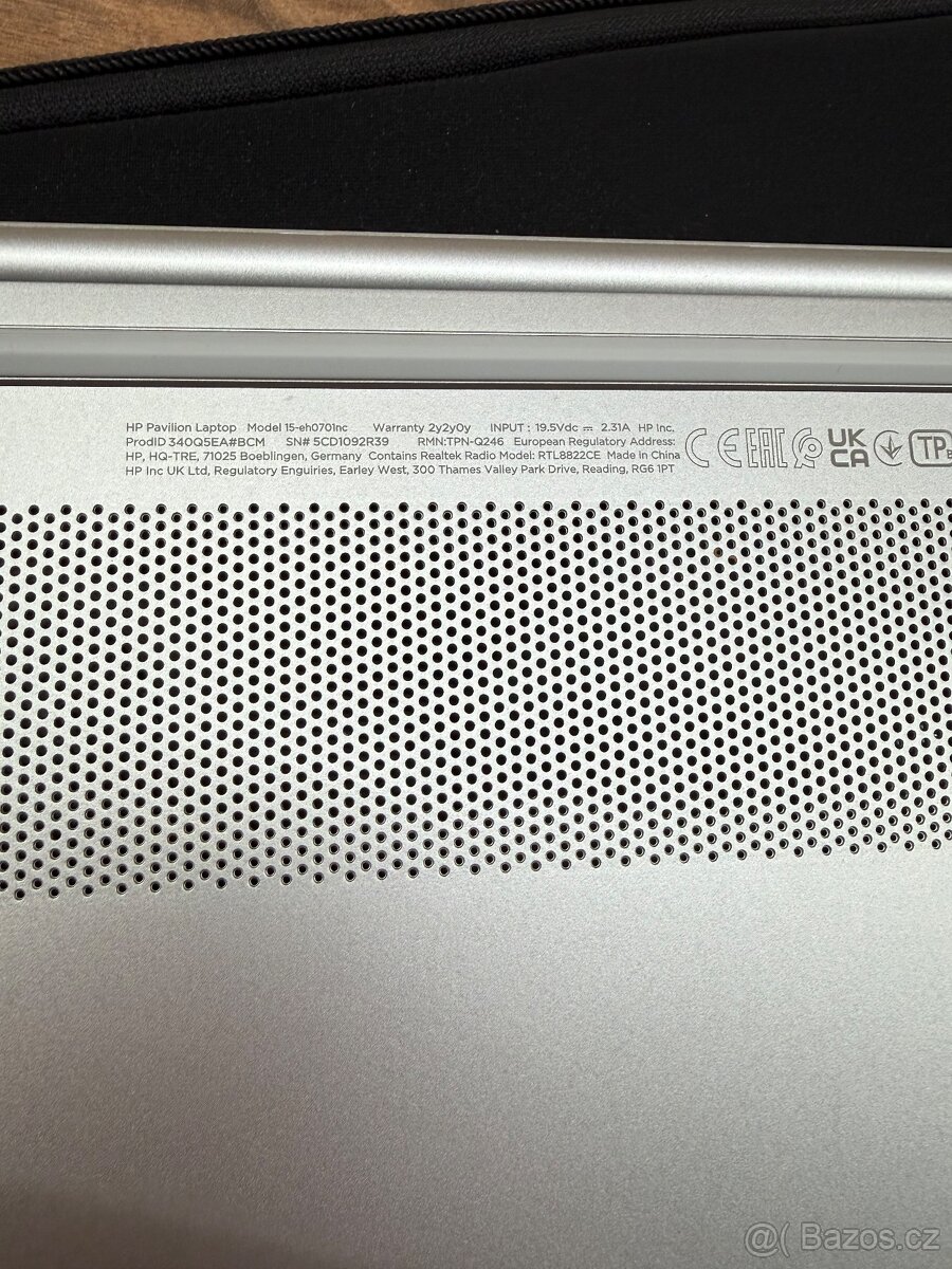 Prodám notebook HP Pavilion 15 – Ryzen 3, 8 GB RAM, Windows - 5