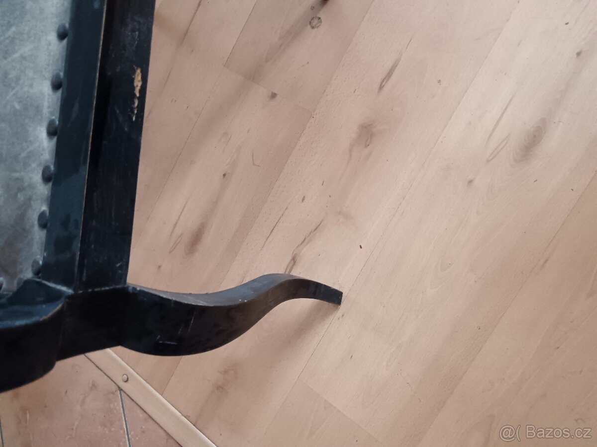 Dřevěné polokřesla - židle - 5