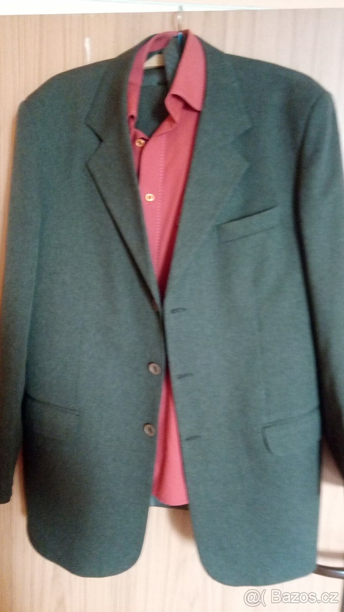 Pánský oblek + společenské boty - 5