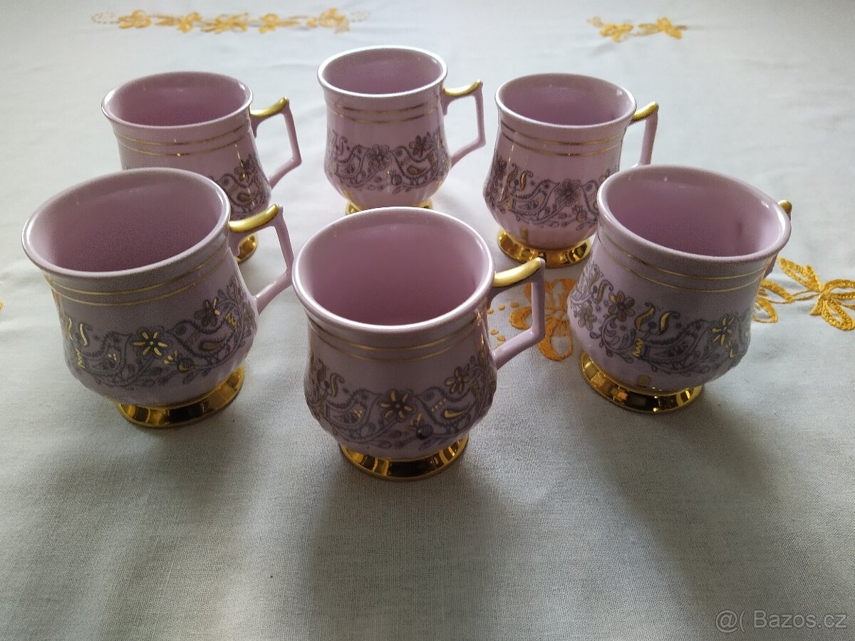 Bernadotte, Tři Grácie, HaC-kávová souprava, hrnečky, Thun - 5