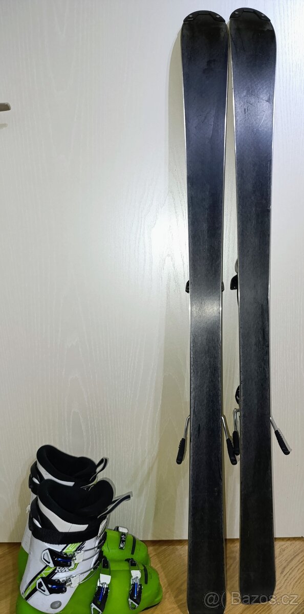 Lyže 130 carvingové Fischer + lyžáky 40 Lange 26cm - 5