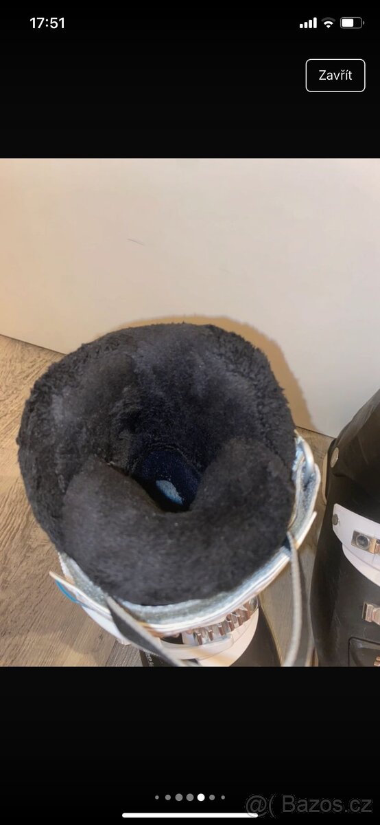 Prodám lyžáky vel 37,5 - 5