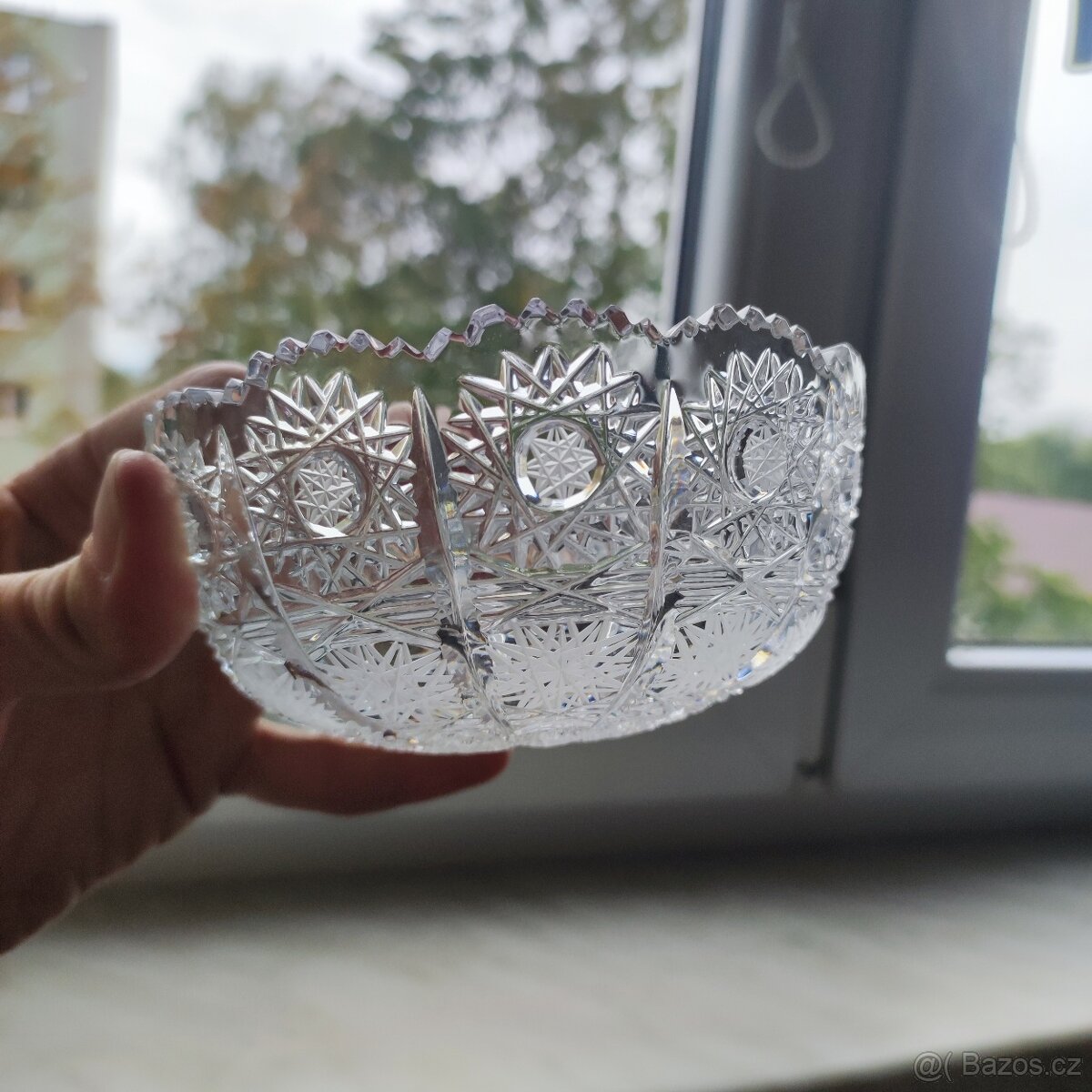 malá broušená miska - 5