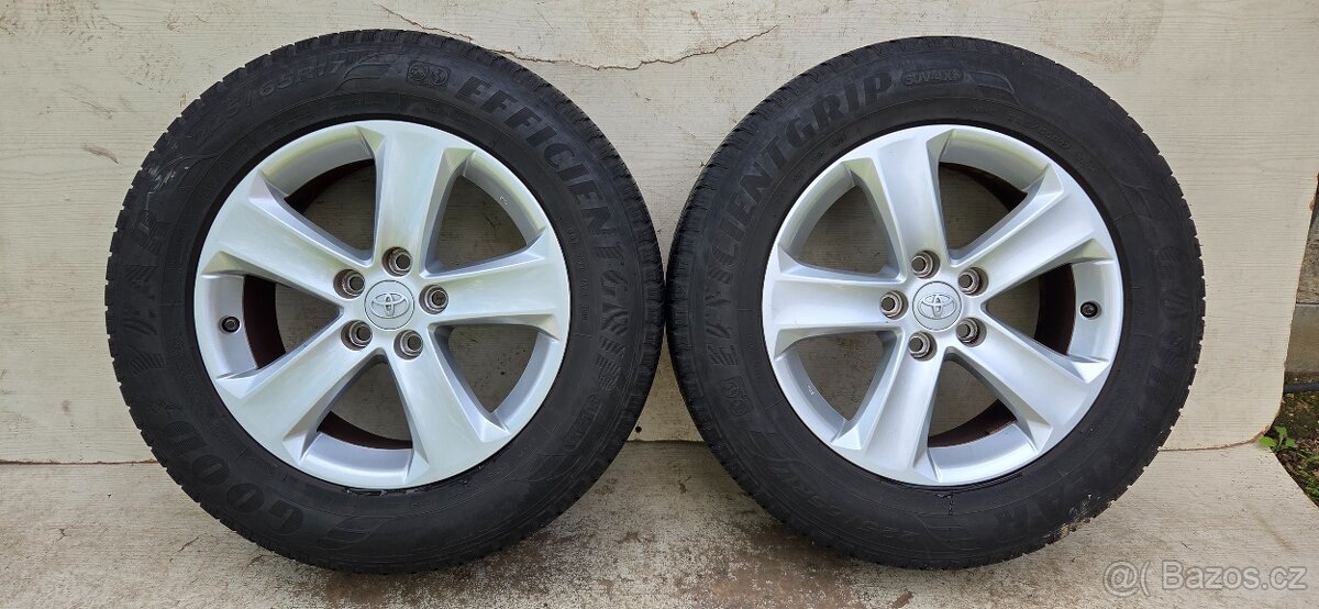 Toyota RAV4 17" 5x114,3, pneu 225/65R17 - 5