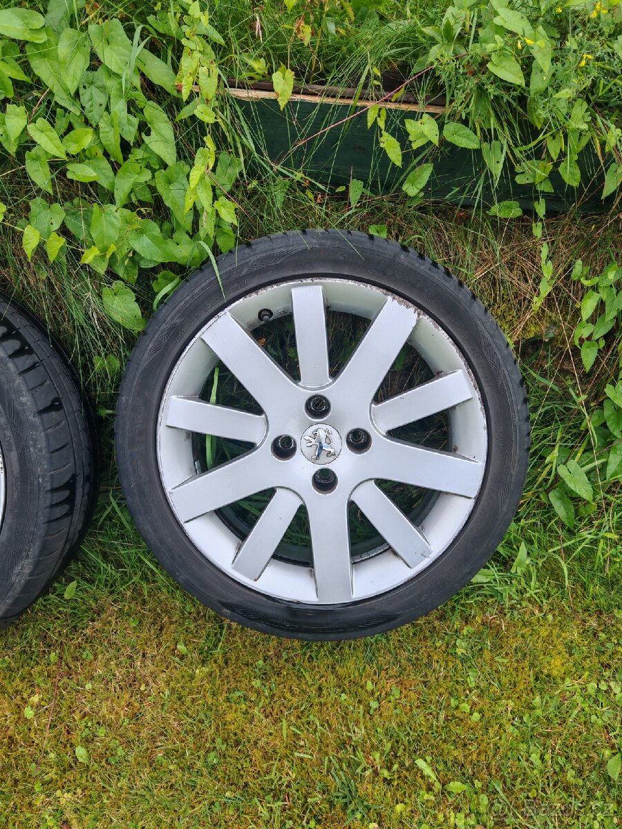 Originální kola Peugeot 17" - 5