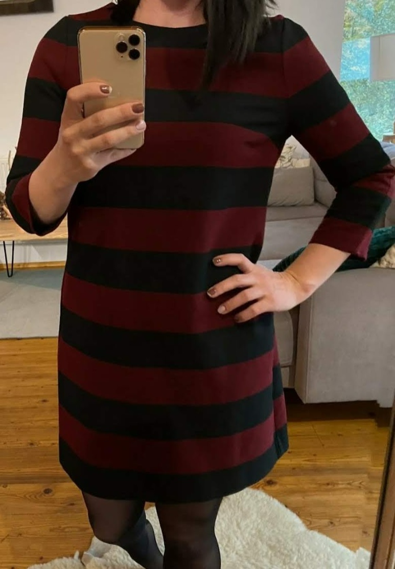 Pruhované šaty Zara - 5