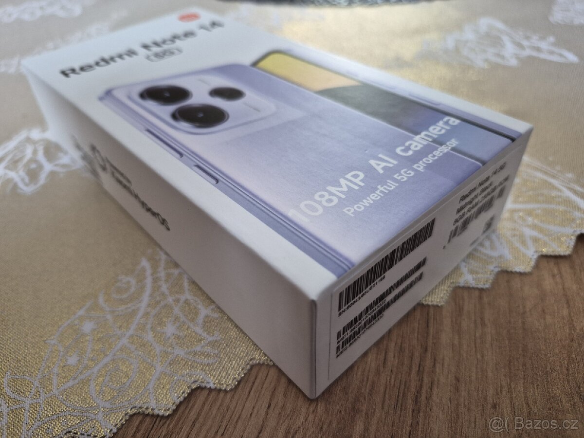 Nový REDMI NOTE 14 5G 8/256GB - 5