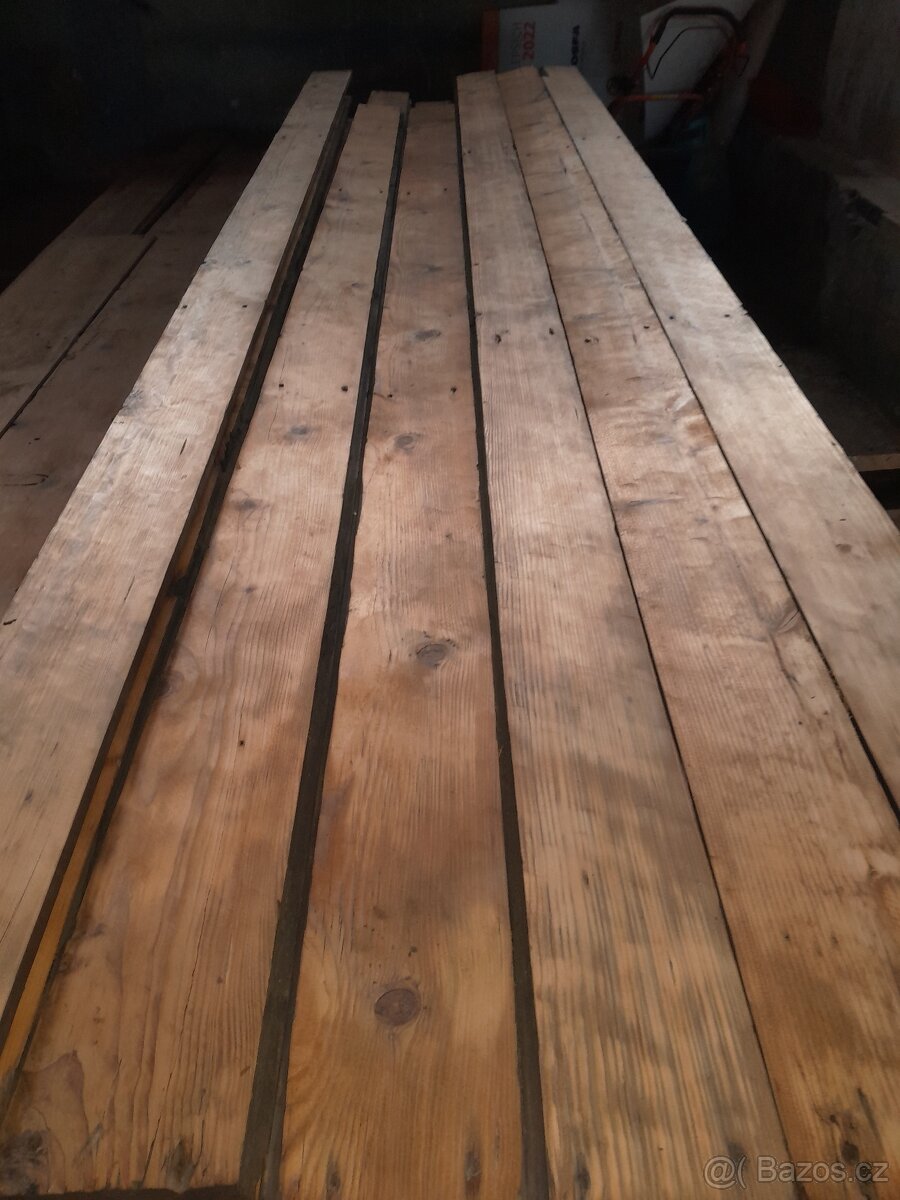 Prodám staré broušené fošny. - 5