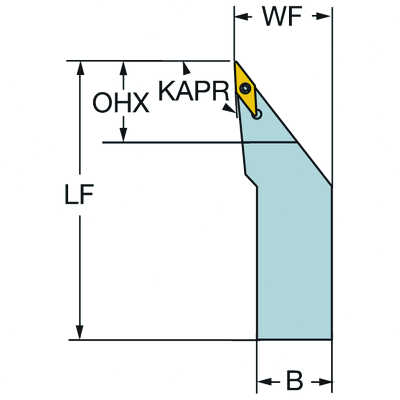 Soustružnický nůž SVJBL 2020 K11 značky SANDVIK - 5