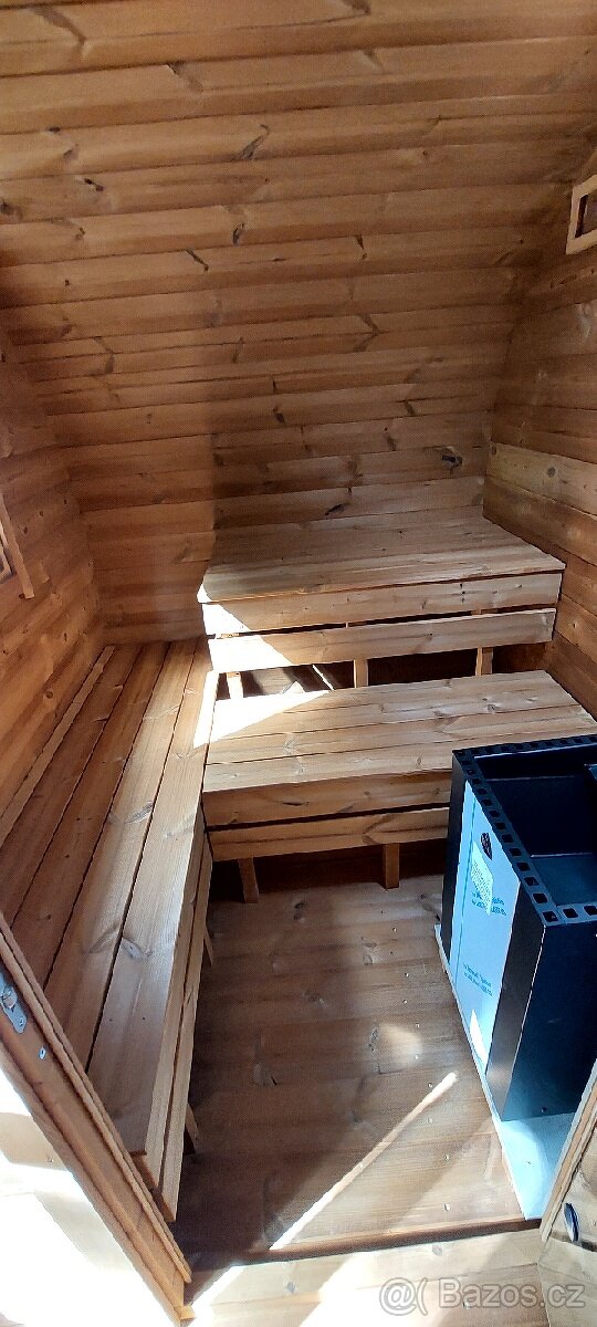 Oválná sauna 4m Thermo Wood - 5