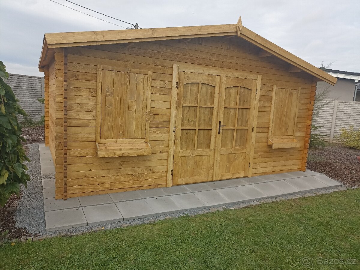 Zahradní domek 5x4 metry, síla 40mm - 5