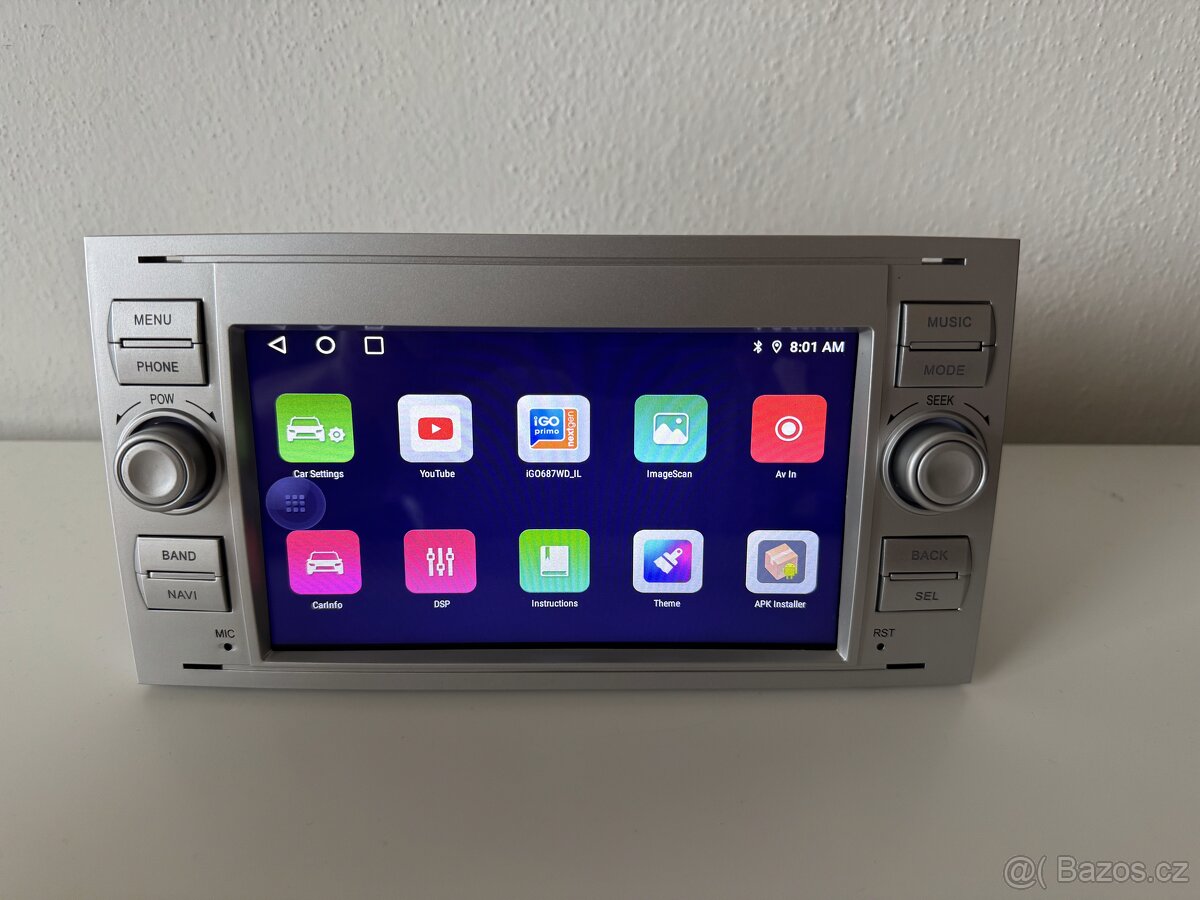 NOVÉ 7" Android 14 Autorádia pro vozidla Ford - 5