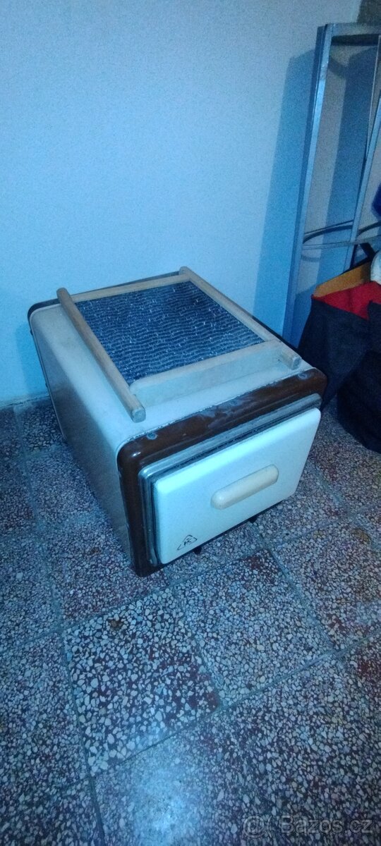 Staré elektro trouba + valcha – retro, sběratel, dekorace - 5