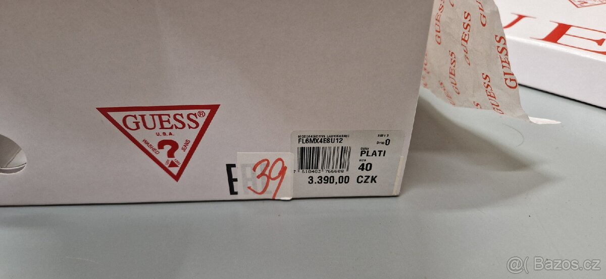 Dívčí-Dámská obuv GUESS ORIGINAL ,vel.40 - 5