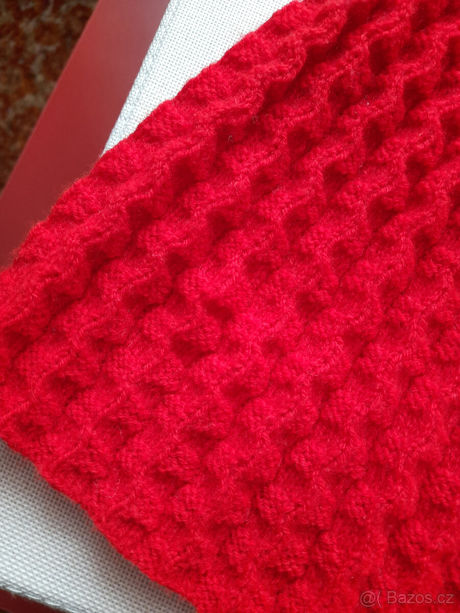 Háčkované šatičky a pletená sukýnka - 5