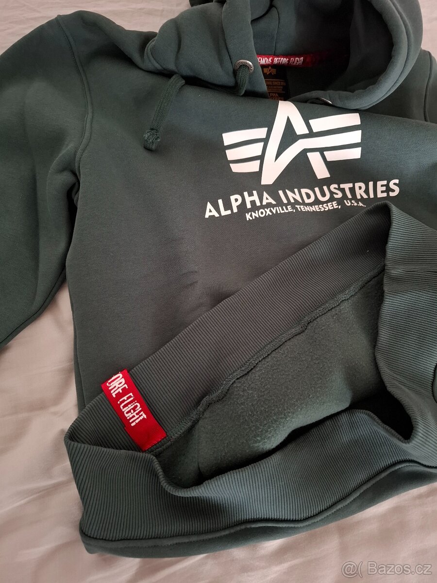 Alpha industries mikina a kšiltovka - 5