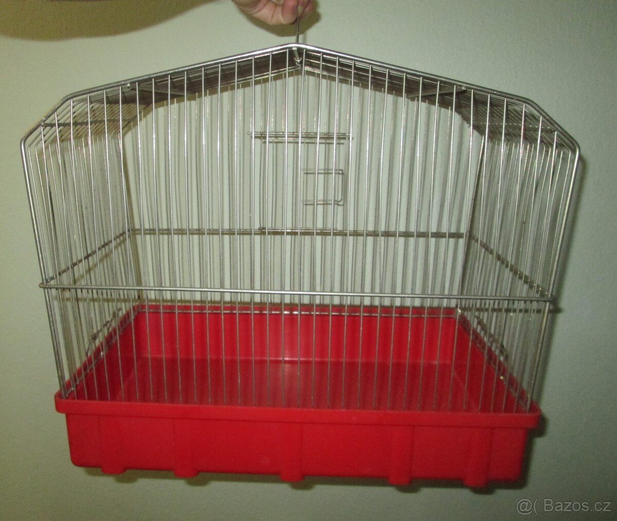Nádherná zánovní nerezová klec - 5