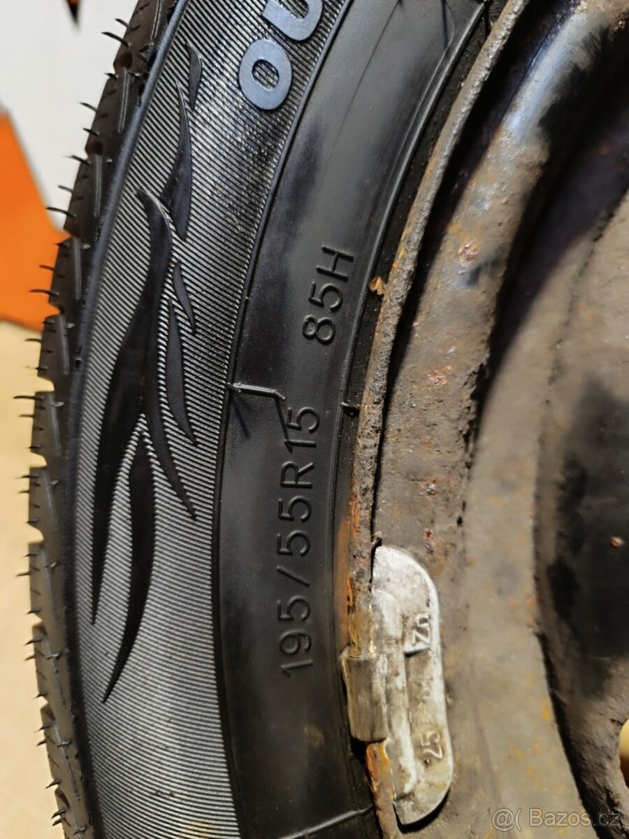 Kola Peugeot, Citroen + zimní pneu 195/55 R15 - 5