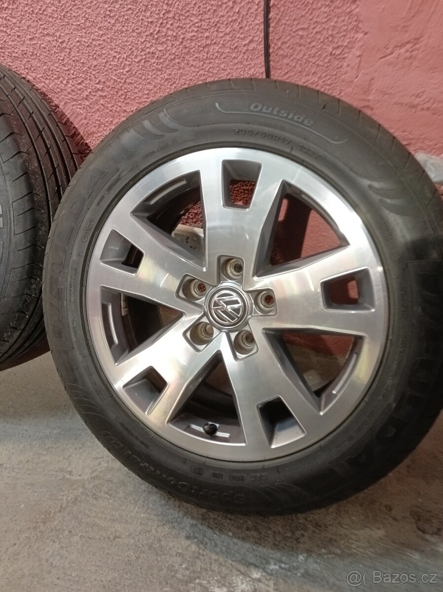 Originál disky VW T5 / Amarok- Atacama 17" 5x120