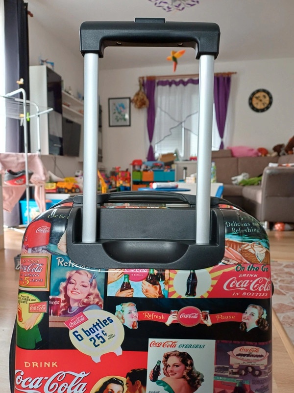 Cestovní kufr Coca-cola - originál - 5
