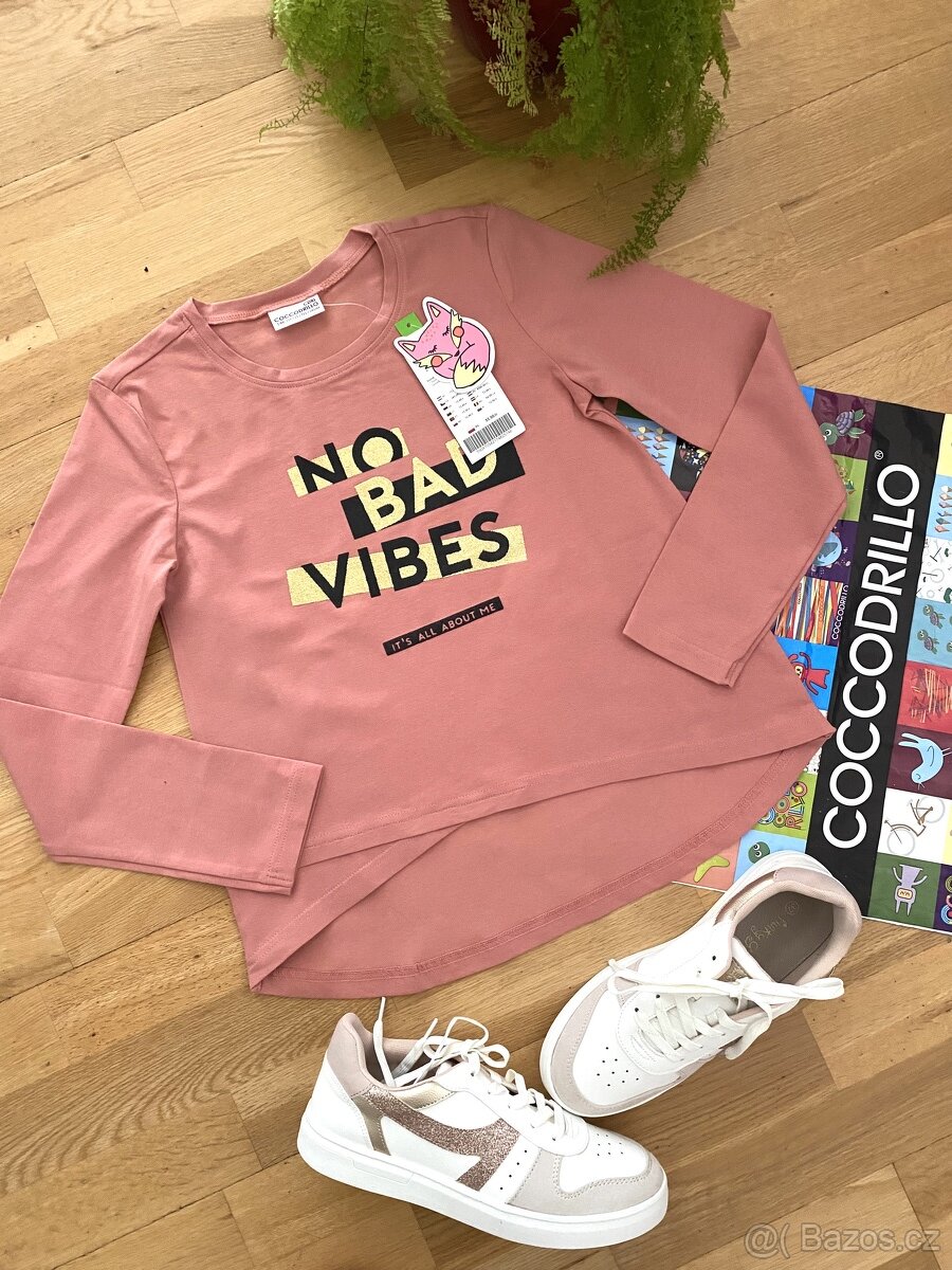 COCCODRILLO NOVÉ luxusní tričko tunika 146 - 5