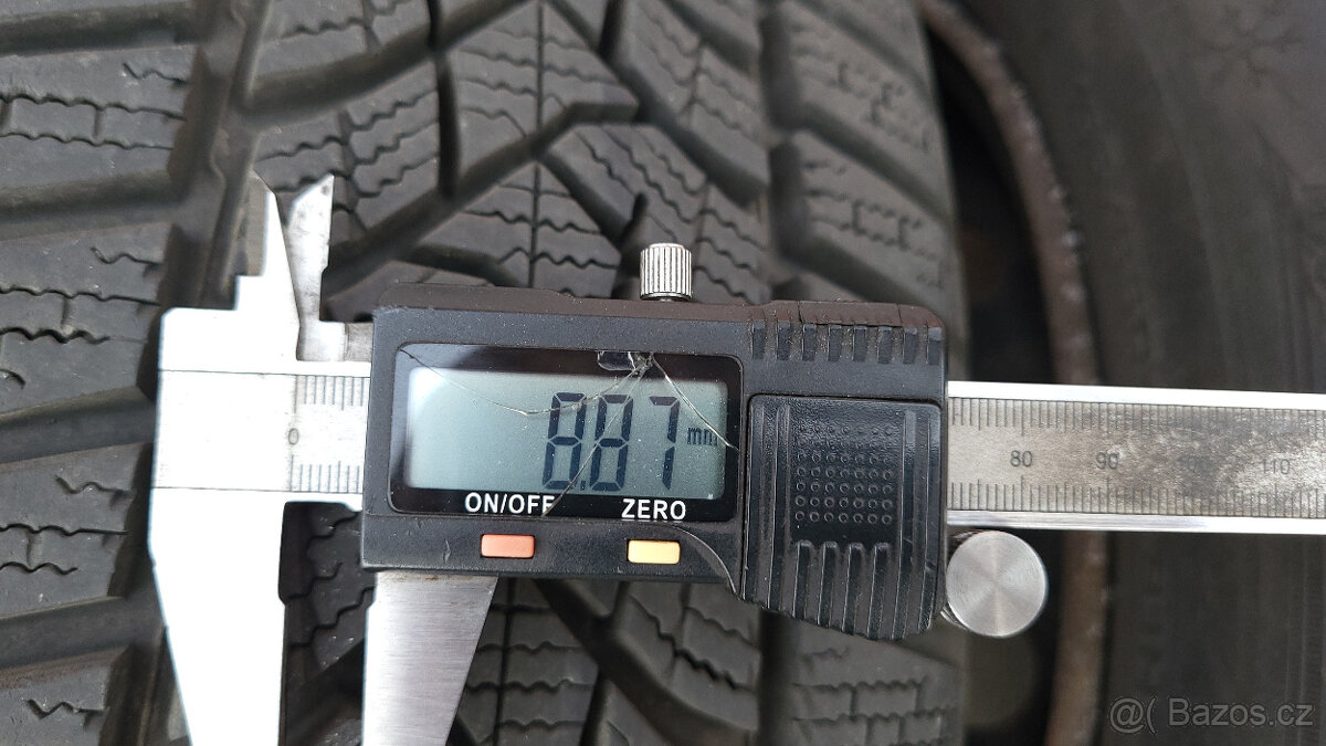 Téměř NOVÁ zimní kola 15" 4x100 Renault Megane, Scenic - 5