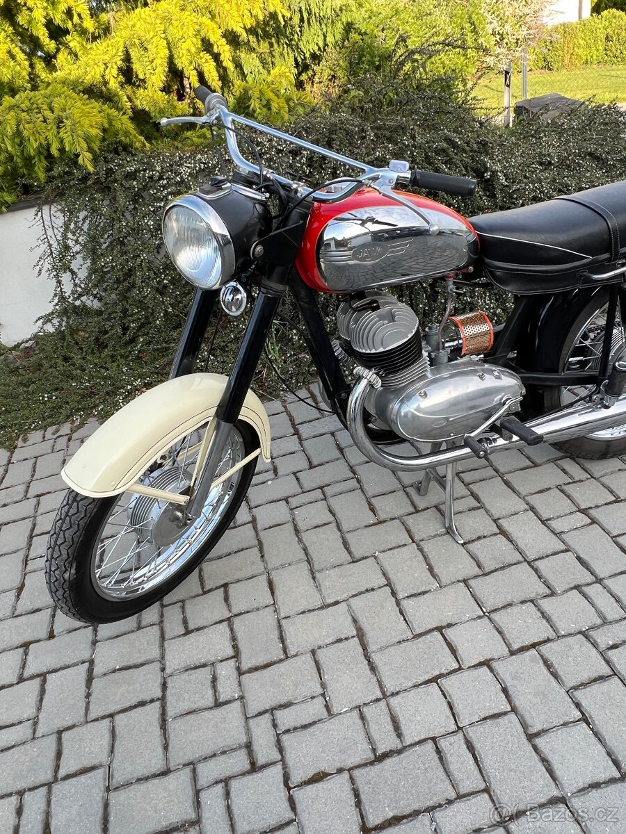 Prodám raritní Jawa 350 Californian 1,Originál moto,Doklady - 5