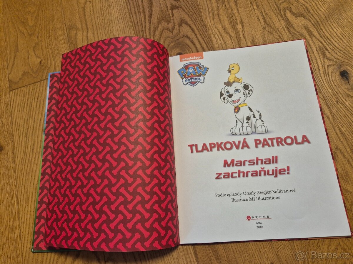 Knížka Tlapková patrola - Marshall zachraňuje - 5
