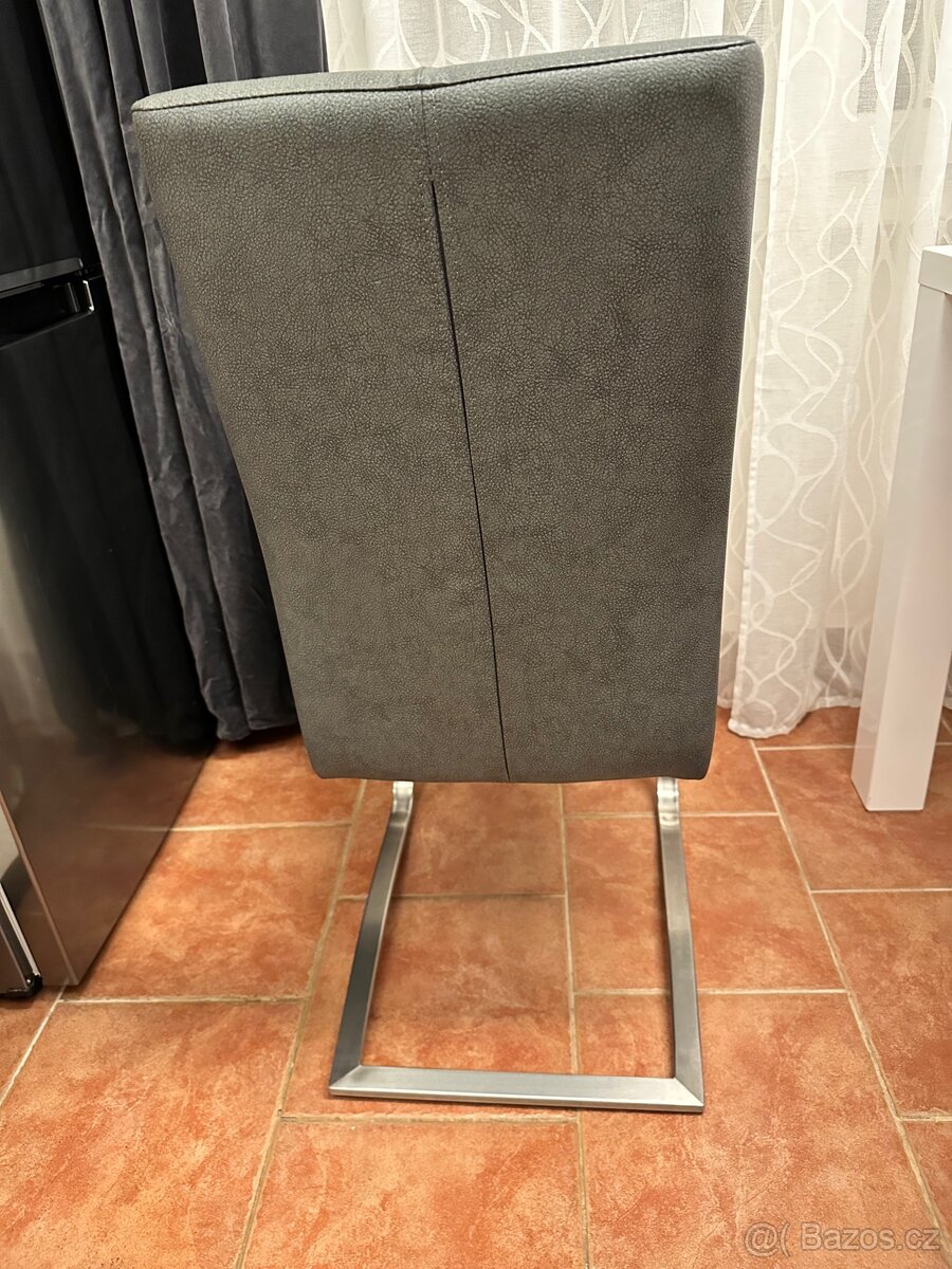 2 Koženkové židle - 5