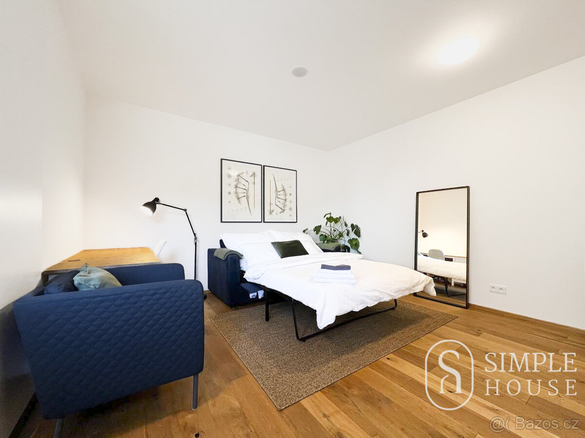 Pronájem bytu 2+kk, 45 m2, Praha - 5