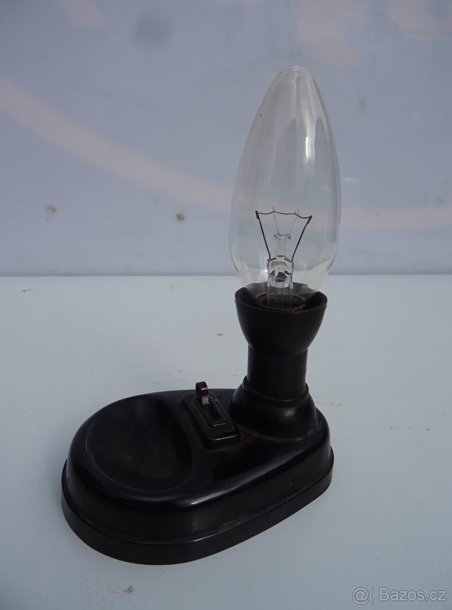 Bakelitové RETRO lampičky a další svídla . - 5