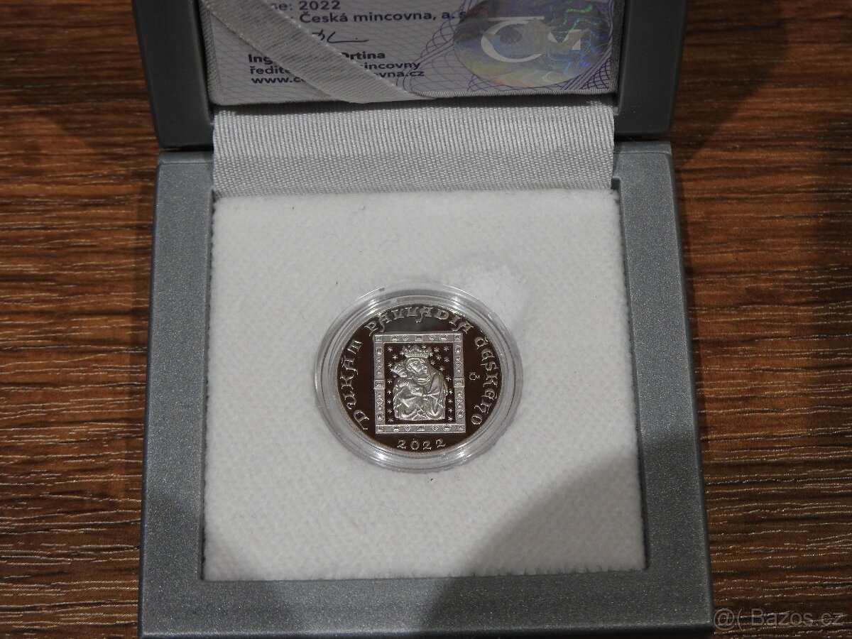 Dukát českého palladia ČM 2022 - 5