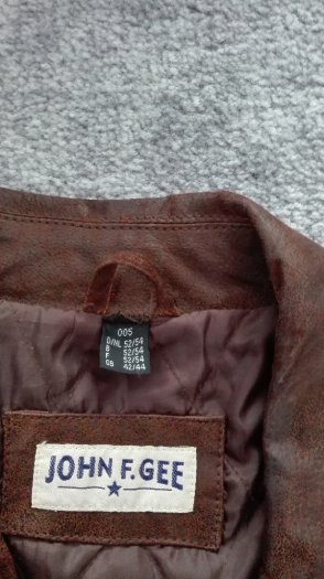 Pánská kožená bunda vel.52/54 - 5