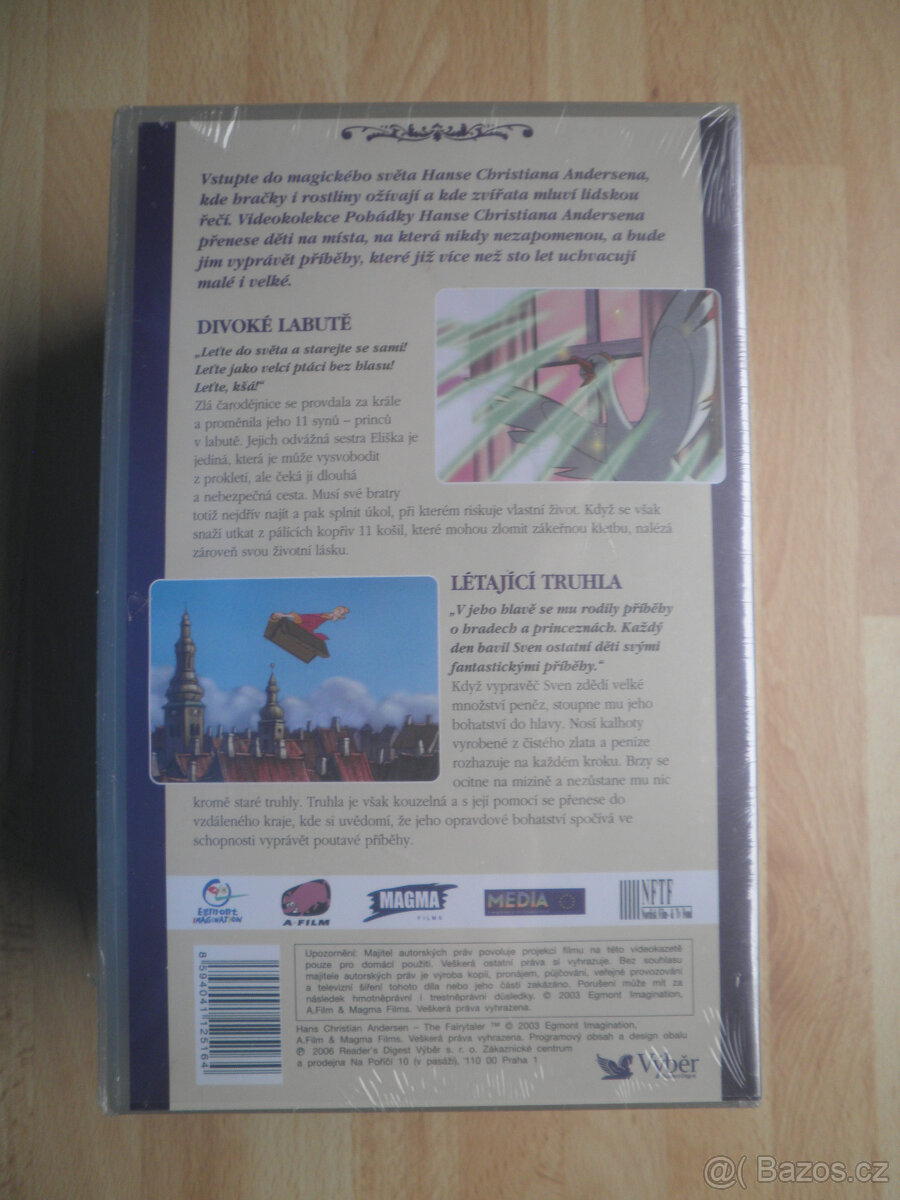 VHS kazety pohádky - 5
