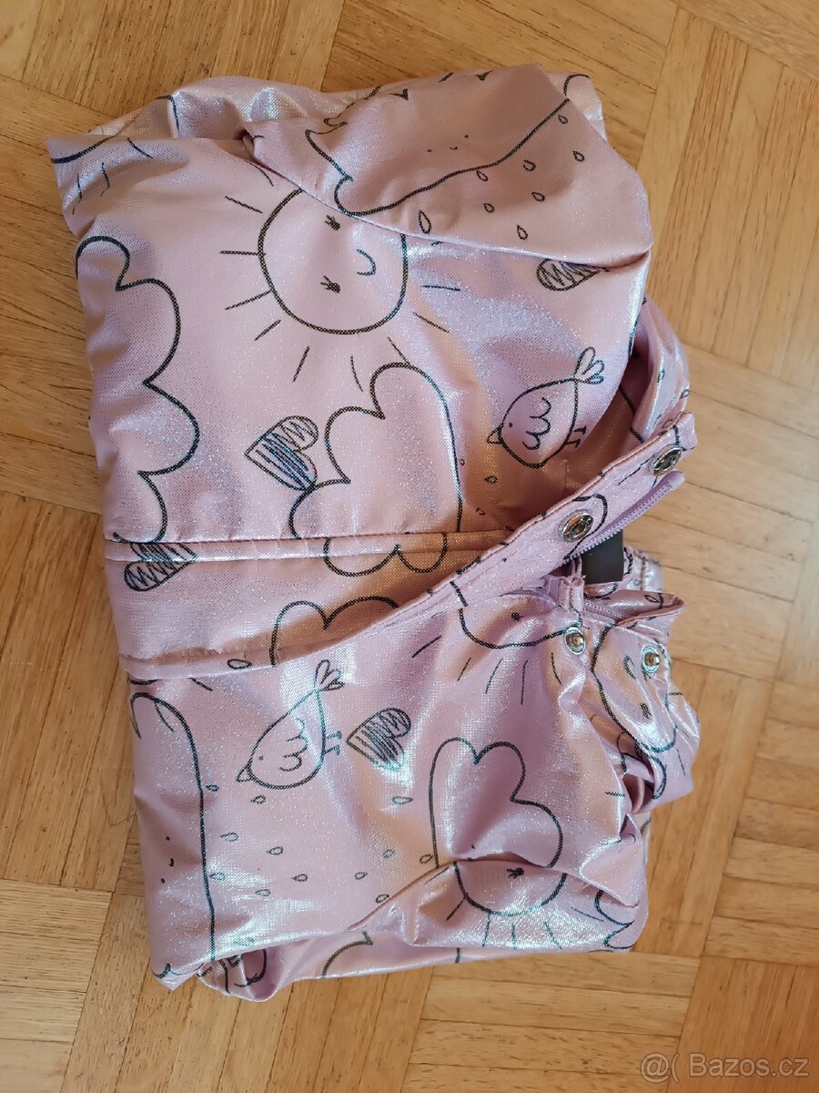 Nepromokavá bunda dívčí 110 - 5