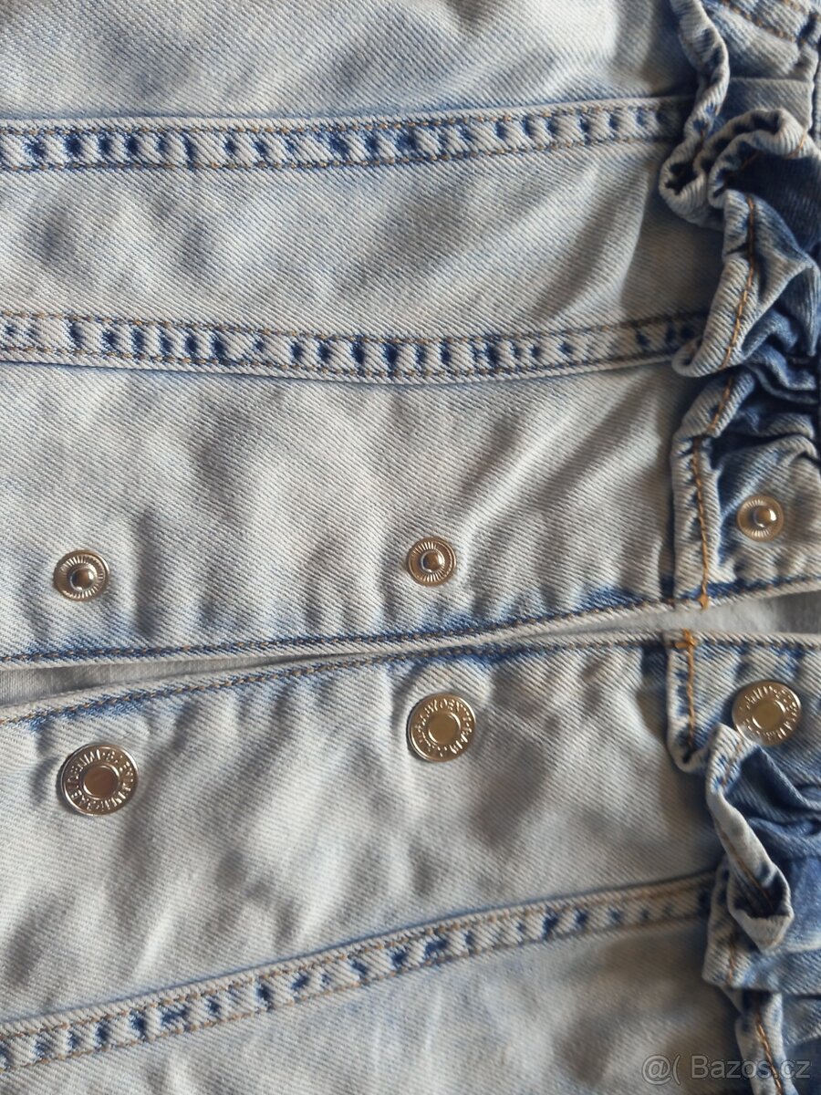 Riflová bunda H&M vel. 86 - 5