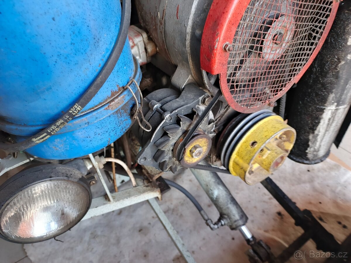 Traktor domácí výroby - 5