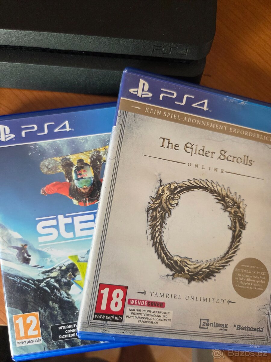2x ps4 500GB + 8 her a 2 ovladače - 5