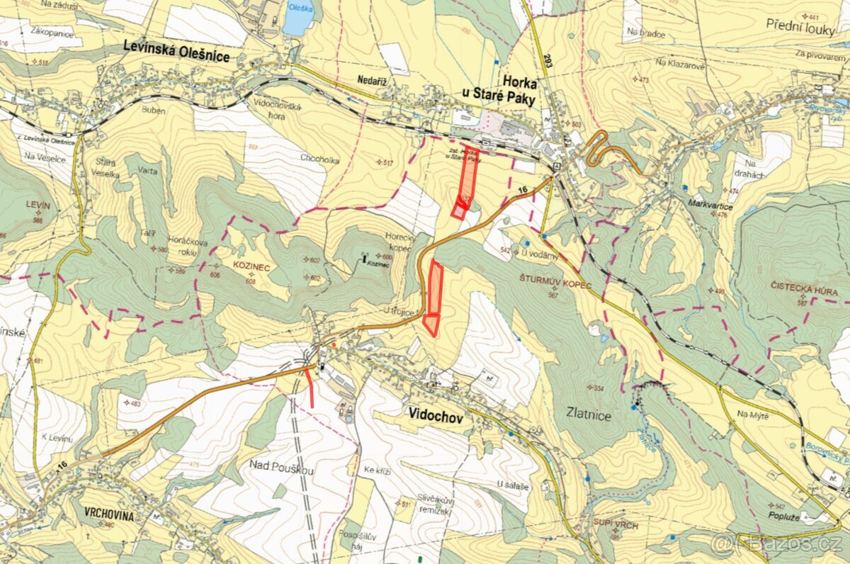 Louka, prodej, Vidochov, Jičín - 5
