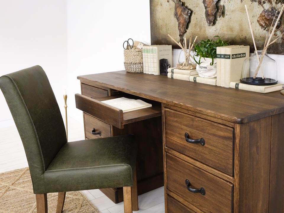 RUSTIKÁLNÍ PSACÍ STŮL - 5